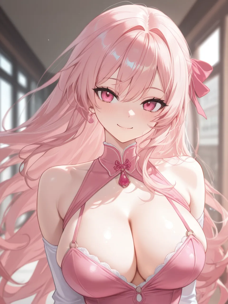 紅蓮の桃華 — AI art on SUPPART