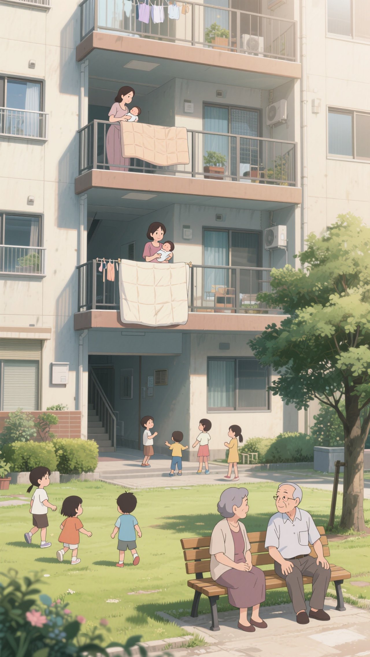 昭和レトロな団地イメージ