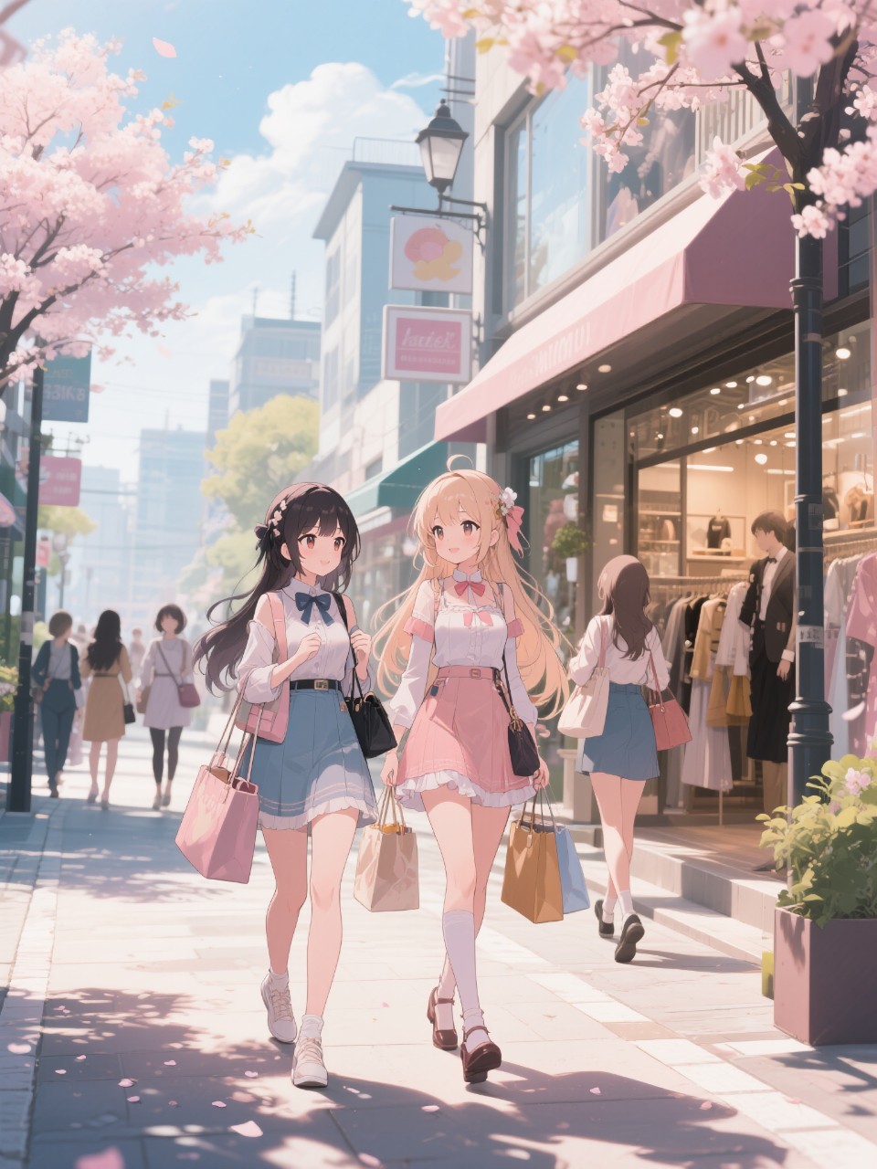 春のお買いもの