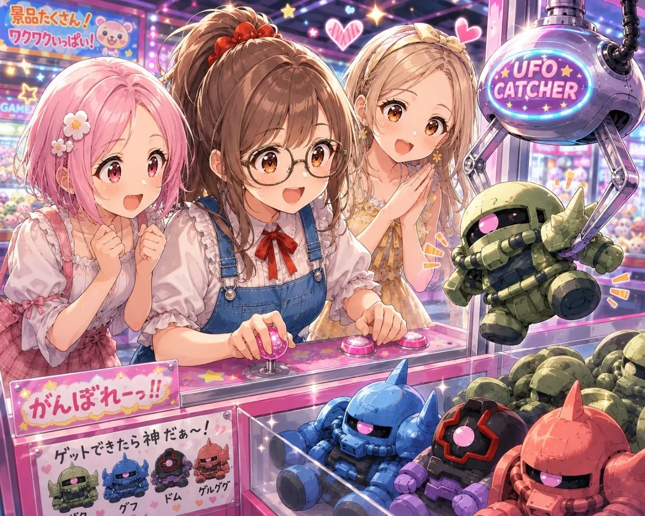 ザク、取れた〜❣️