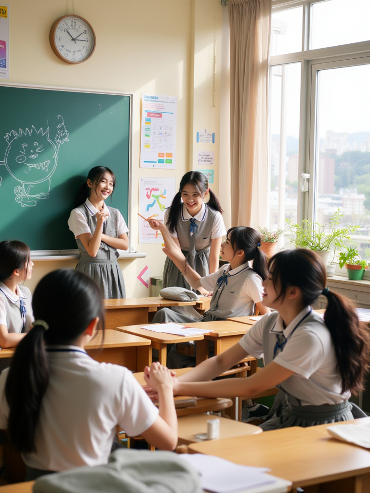 Cheerful Classroom