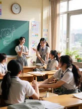 Cheerful Classroom