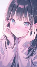 照れる。 — キラキライラストのAIイラスト｜SUPPART