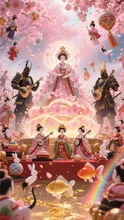 画像生成チャレンジ·ひな祭り の投稿作品