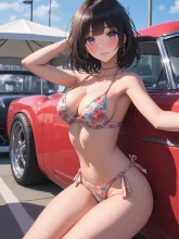 コンパニオン·展示会の合間 の投稿作品