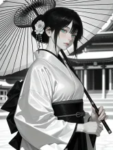 和傘の君·しっとり和の風情 の投稿作品