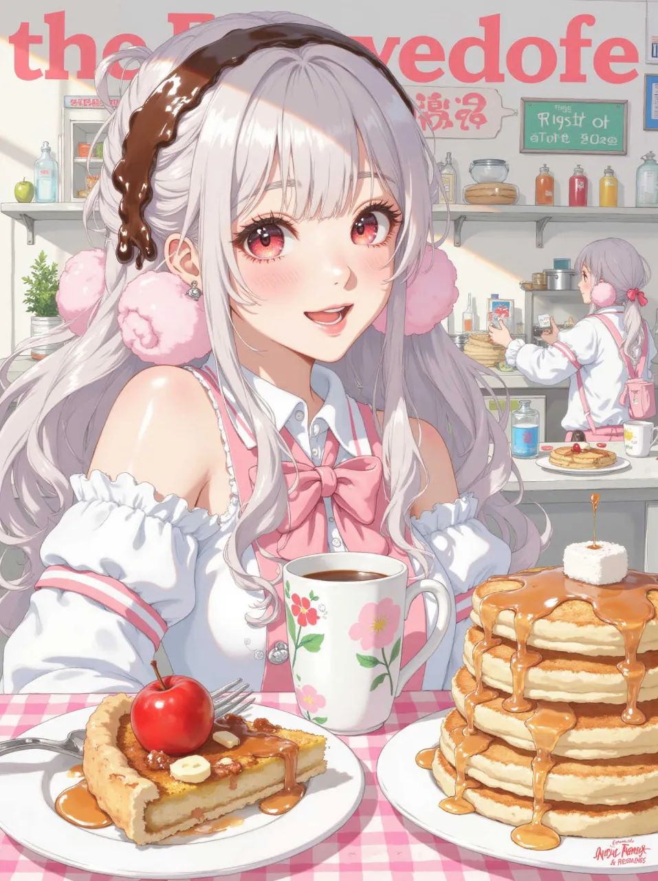 甘いもので癒されて。