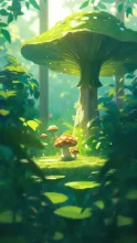 キノコの森