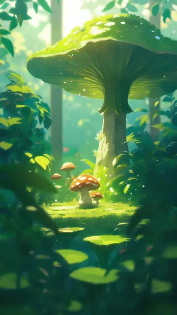 キノコの森
