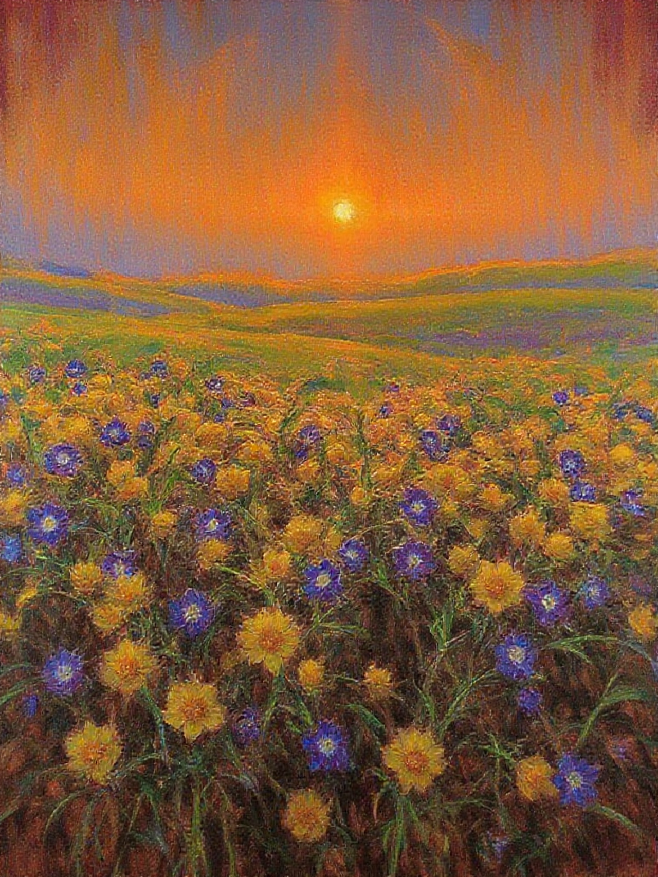 the sunset