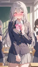 「　別に、　」 — 白華【はっか】さんのAIイラスト