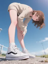 パンツ・・・見える？( ˘•ω•˘ ).｡oஇ