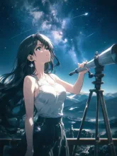 天体観測·星降る夜に願いを の投稿作品
