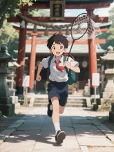 夏といえばセミ取り！