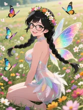 「穂蔵　灯子(ほのぐら　とうこ)」と花の妖精