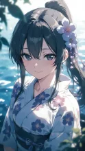 花菖蒲の咲く池·初夏チャレンジ の投稿作品