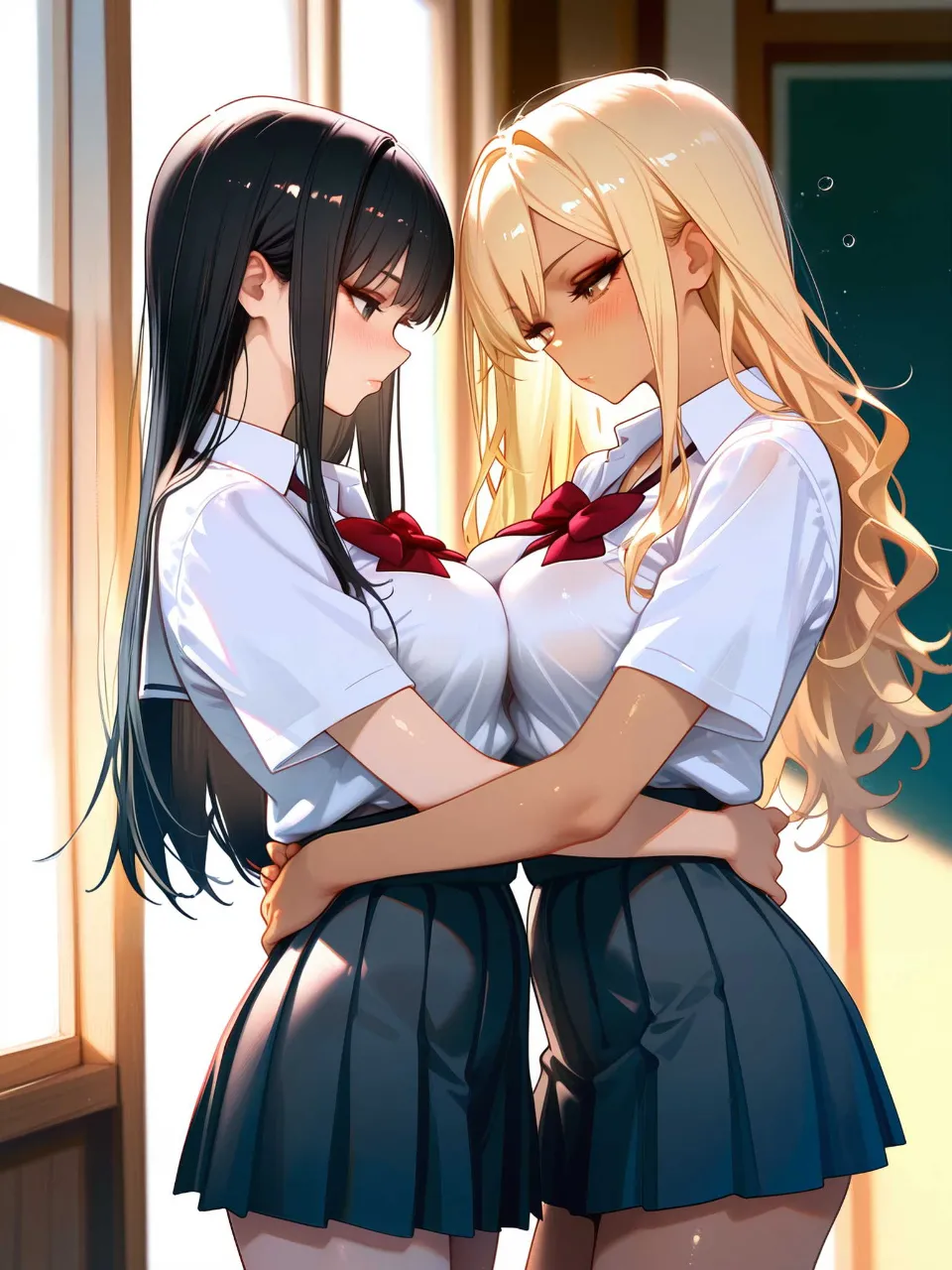 清楚系×ギャル系 — 画像生成掛け持ちしてますさんのAIイラスト