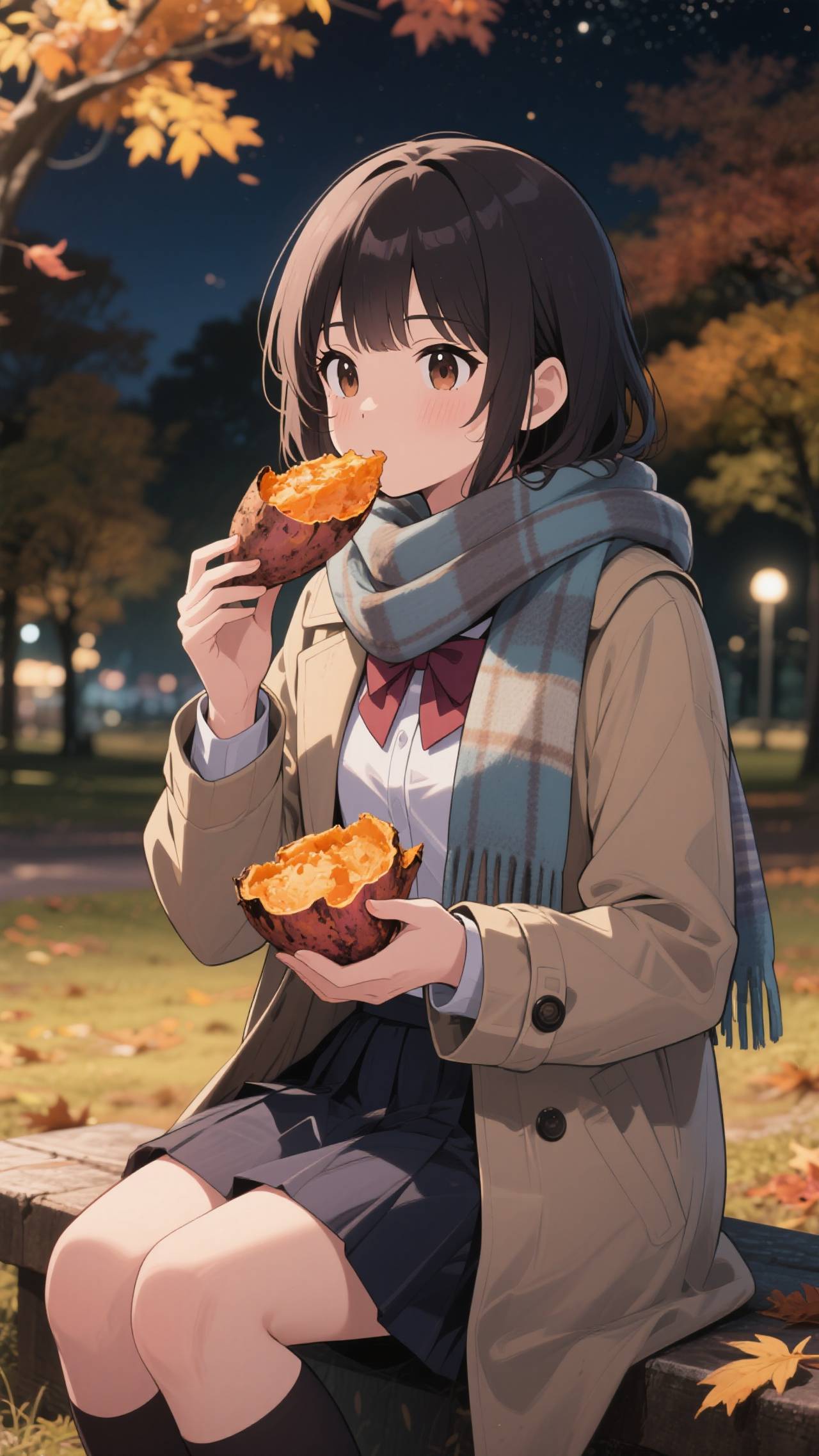 焼き芋ーーー