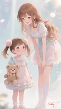 優しい姉をもつ、妹ちゃん♪(꒪ˊ꒳ˋ꒪)