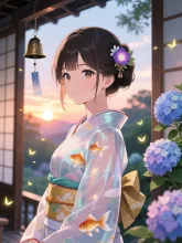着物美人·夏チャレンジ の投稿作品