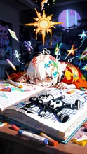 Childhood Paradox - 幼き創造主の記憶 - — クレヨンイラストのAIイラスト|SUPPART