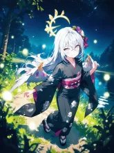 ホタルと共に舞う