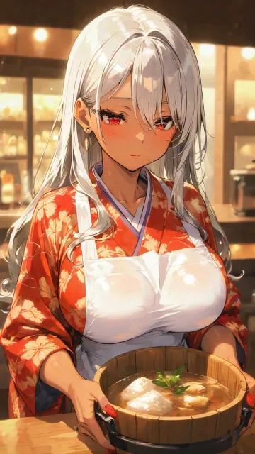 豆腐作り