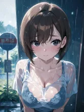 「…？何かついてる？」