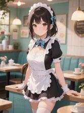 メイド喫茶の新人·チャレンジ の投稿作品
