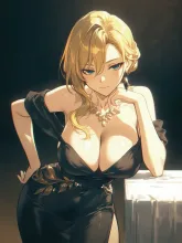 パーティードレス·夜会にきらめく淑女 の投稿作品