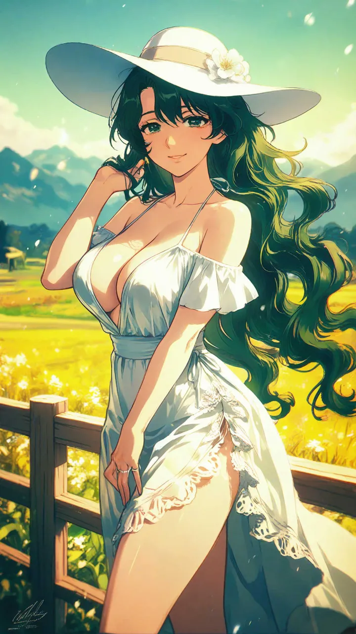 夏の田舎道