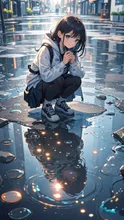 雨上がり