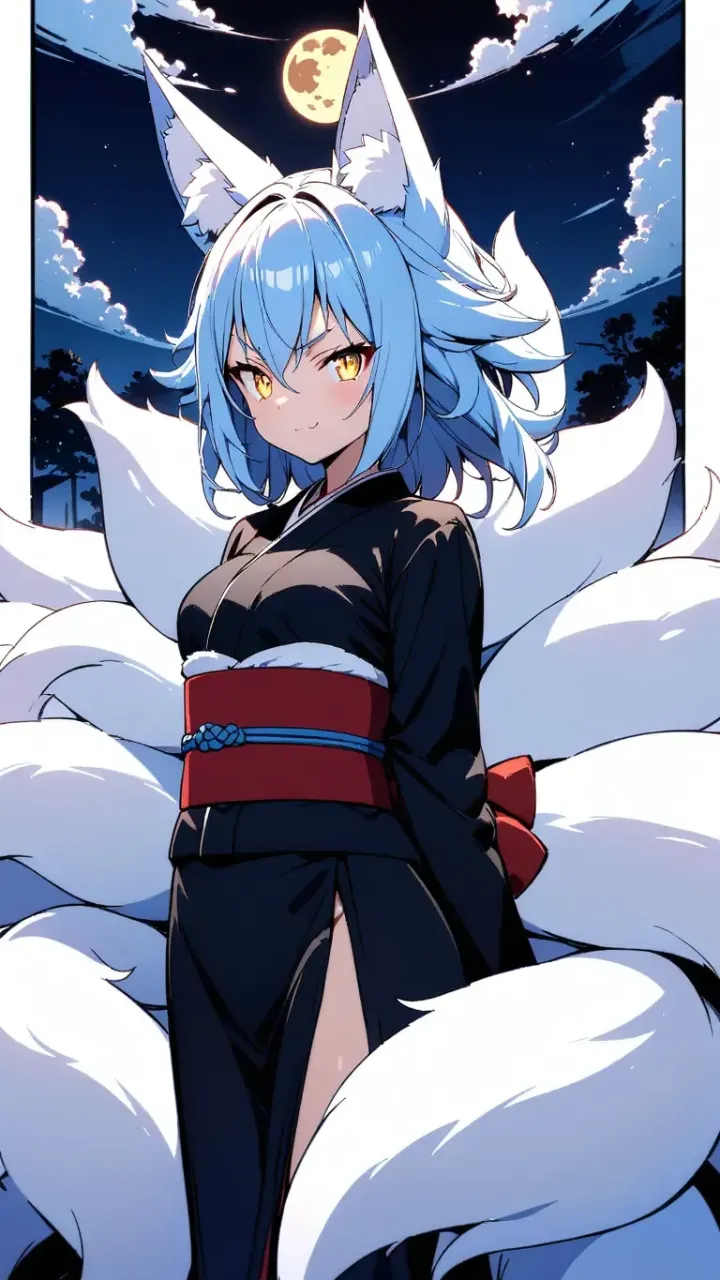E 月下の妖艶