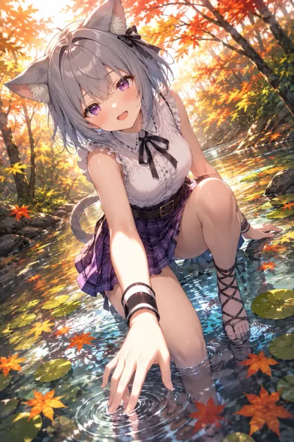 AI Artwork - ねこのこね(ねねこ)