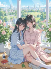 春光と都会のオアシス