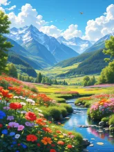 花咲く風景·チャレンジ の投稿作品