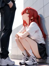 スーツの男「くら◯司コラボはもう終わったんだ、帰ろう」　妹「やだ！！」
