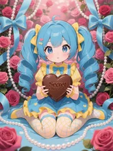 バラとパールに囲まれて🩷