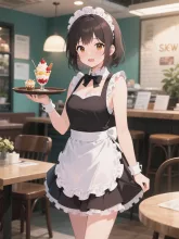 新人メイド5 — メイドのAIイラスト|SUPPART