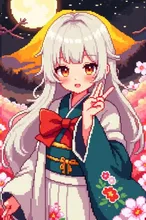 新年あけましておめでとう — 厨二病さんのAIイラスト