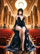 椅子を布で覆ってる？