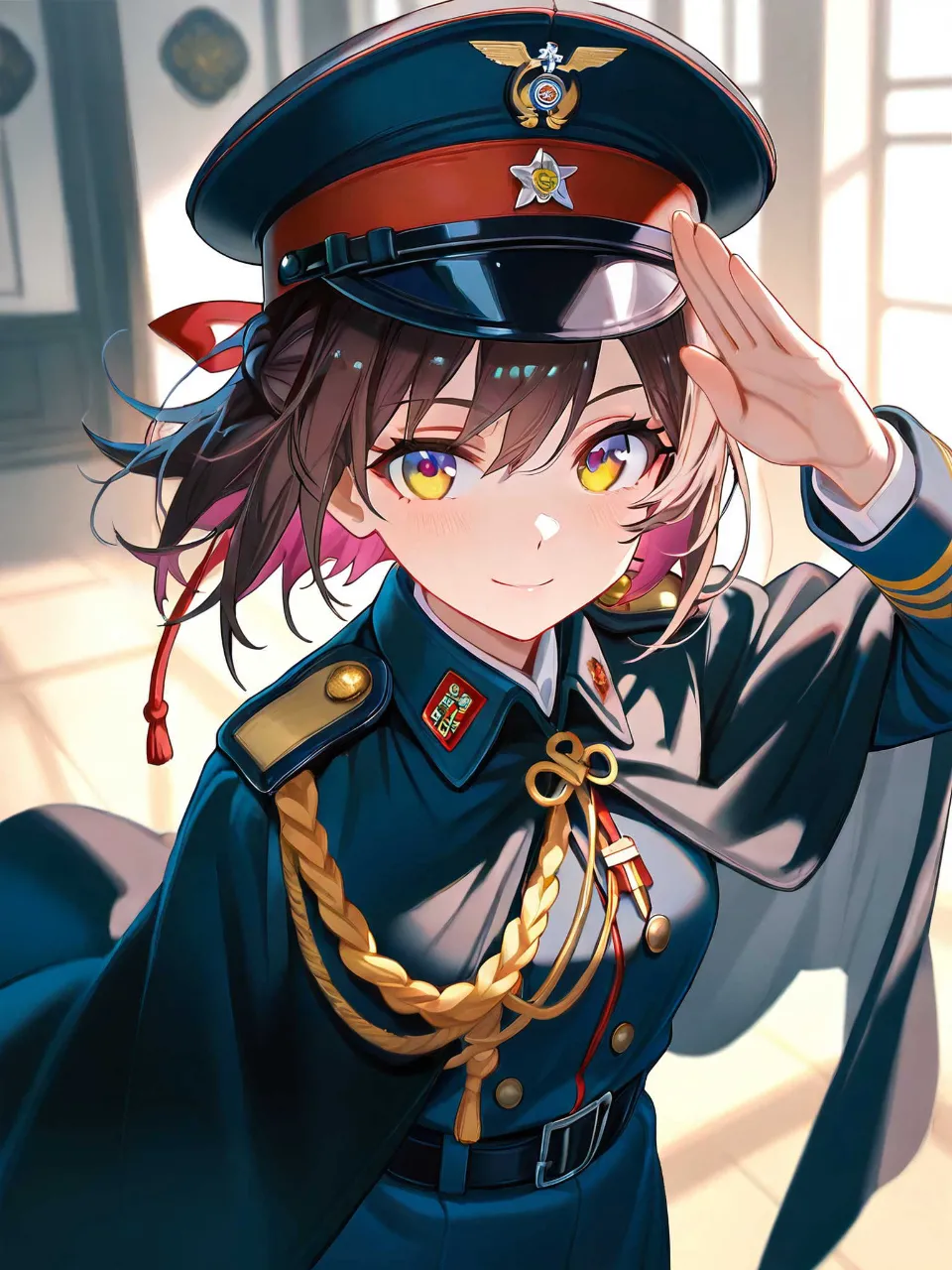 軍服の少女