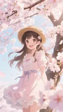 成長記録・春の王道・ふんわり可愛い系