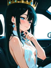 何で王冠なの❓ꉂꉂ(ᵔᗜᵔ*)あははは!