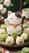画像生成チャレンジ·招き猫 の投稿作品