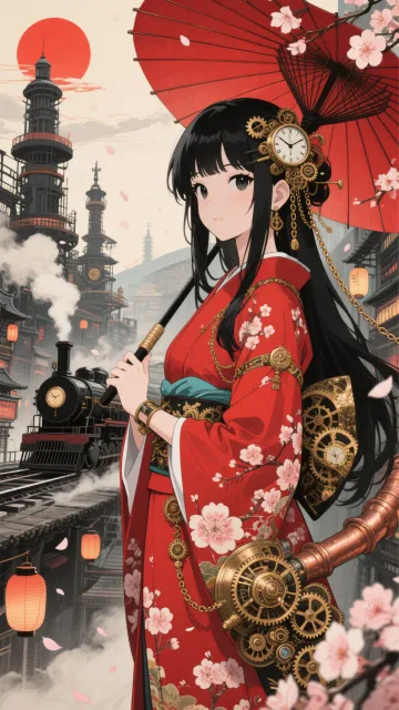 Edo Steam Girl