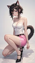 A house cat