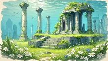 海底神殿の春