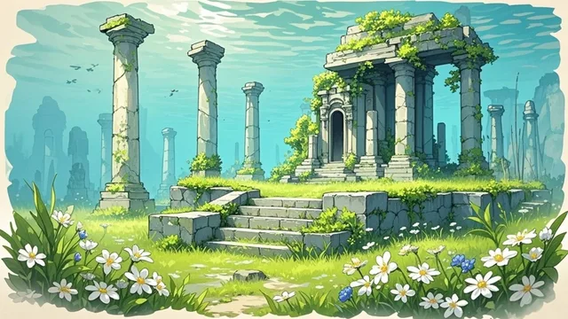 海底神殿の春