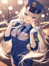 踊る婦警さん